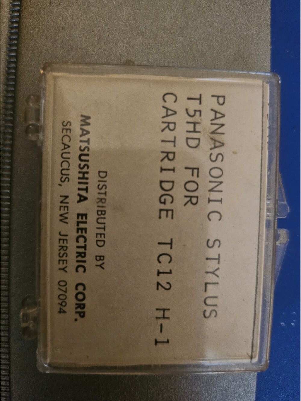 Panasonic T5HD stylus for record player, as shown, as-is